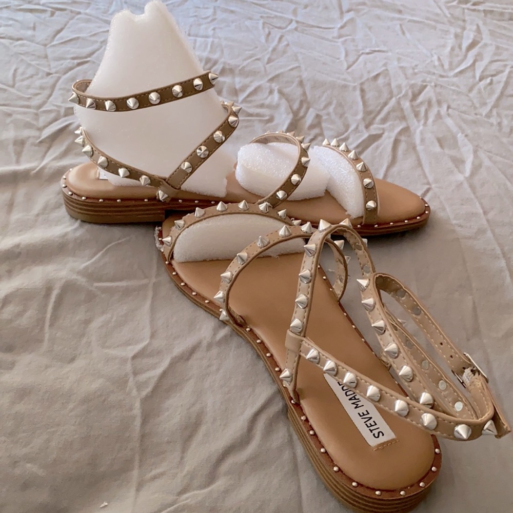 Steve Madden Travel Tan Sandals